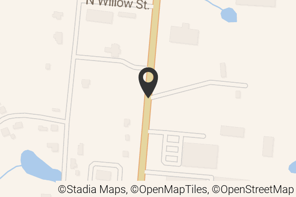 Map with location marker