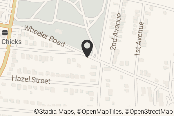 Map with location marker