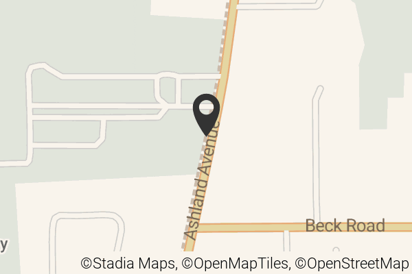 Map with location marker