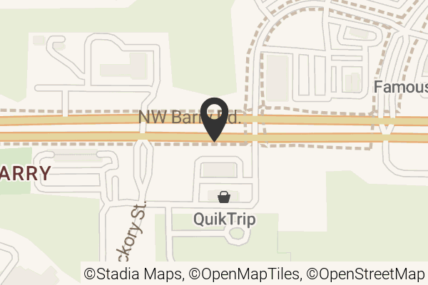 Map with location marker