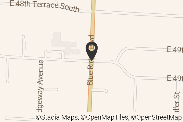 Map with location marker