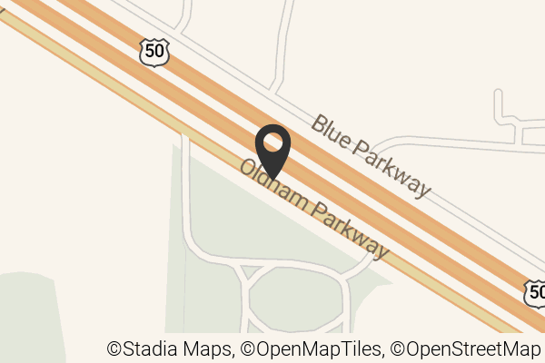 Map with location marker