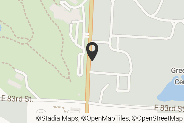 Map with location marker