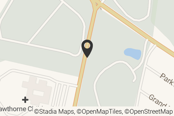 Map with location marker