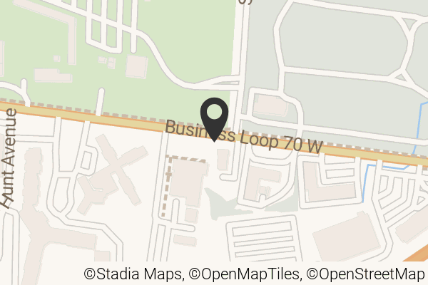 Map with location marker