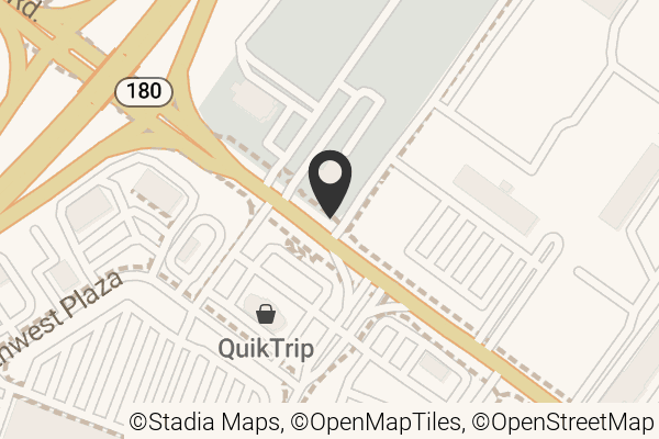 Map with location marker