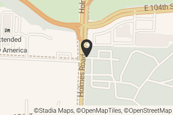 Map with location marker