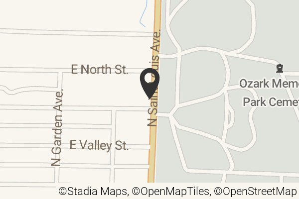 Map with location marker