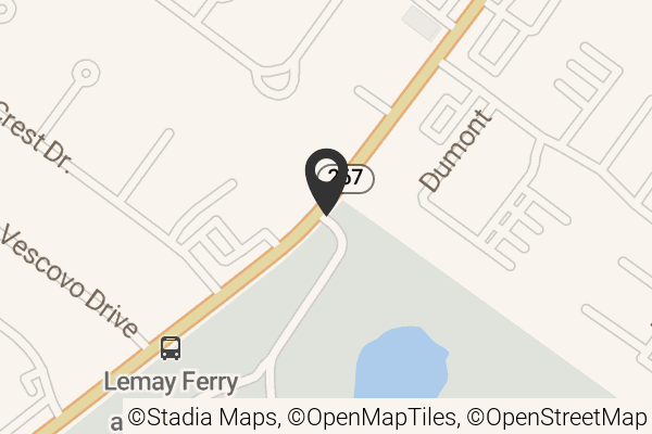 Map with location marker