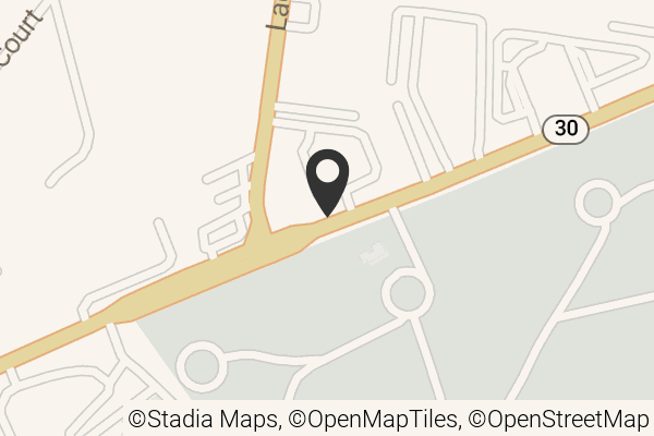 Map with location marker