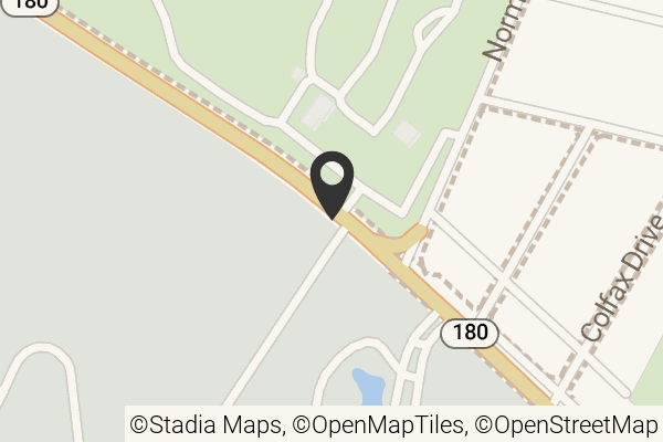 Map with location marker