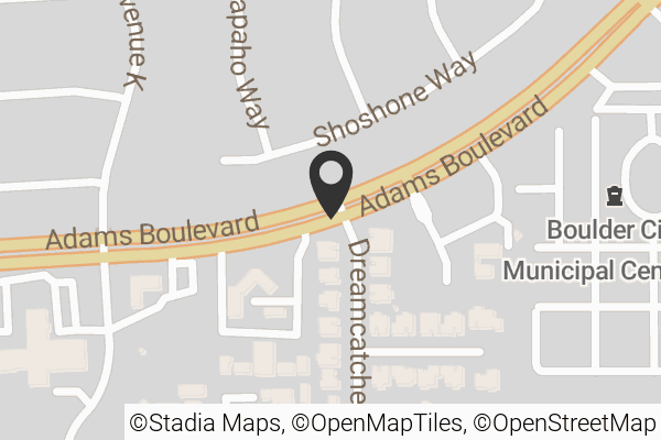 Map with location marker