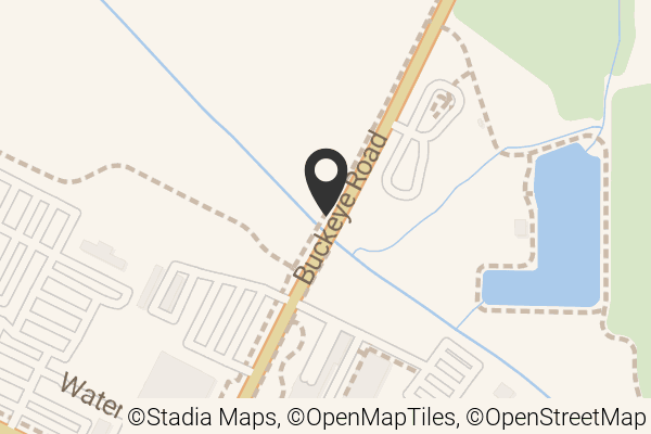 Map with location marker