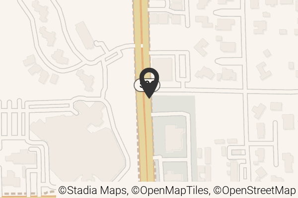 Map with location marker