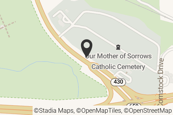 Map with location marker