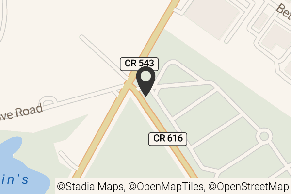 Map with location marker