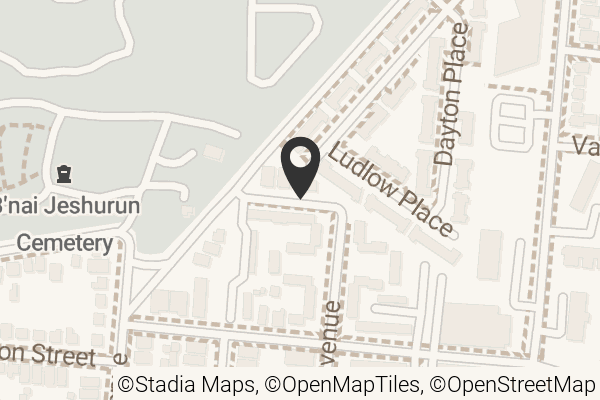 Map with location marker