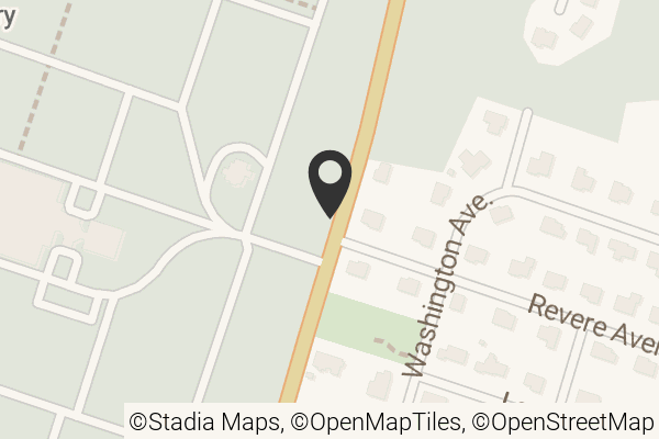 Map with location marker