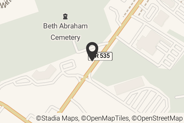 Map with location marker