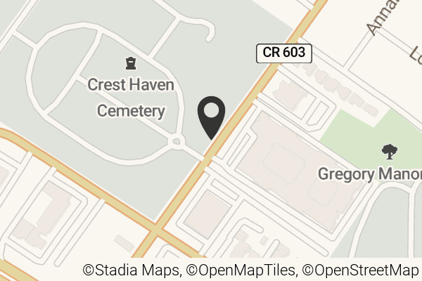 Map with location marker