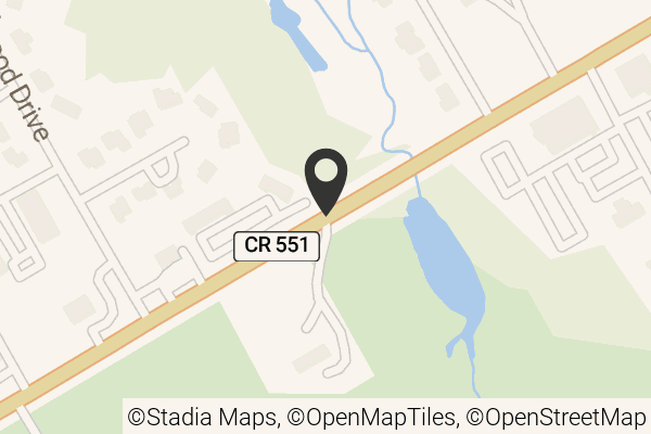 Map with location marker