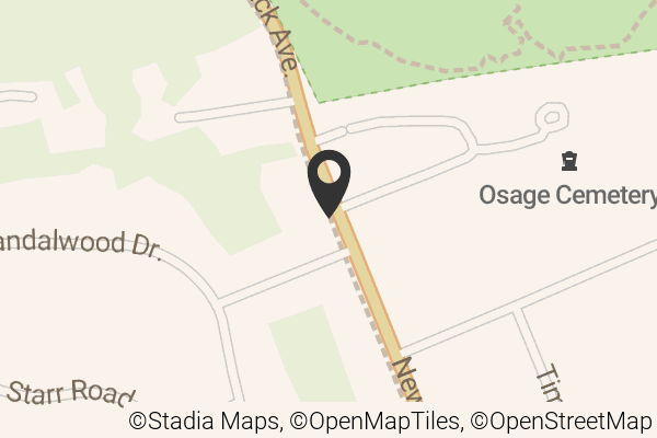 Map with location marker