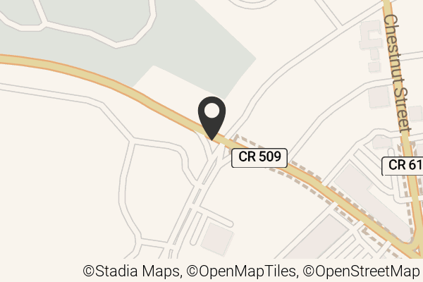 Map with location marker