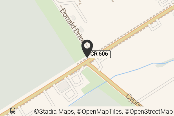 Map with location marker