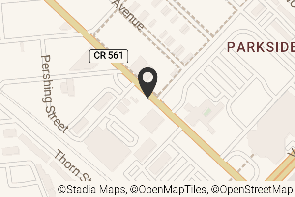 Map with location marker