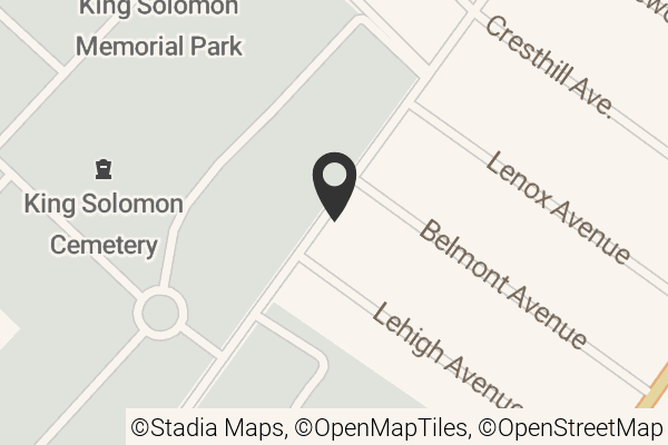 Map with location marker