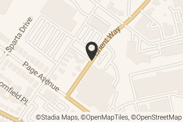 Map with location marker