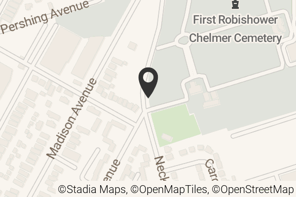 Map with location marker