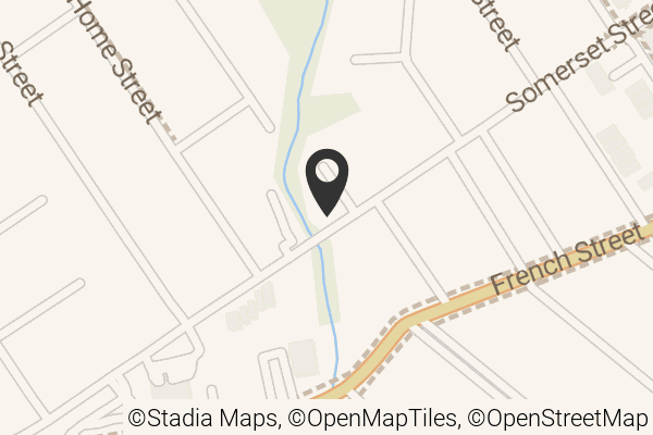 Map with location marker