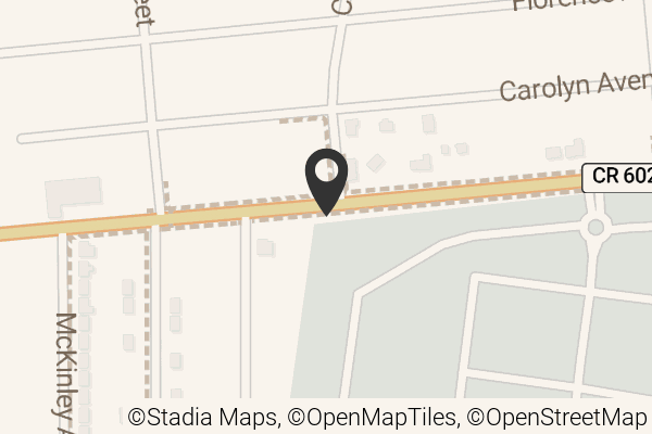 Map with location marker