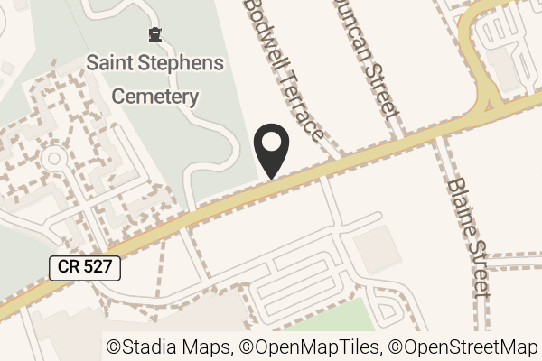 Map with location marker