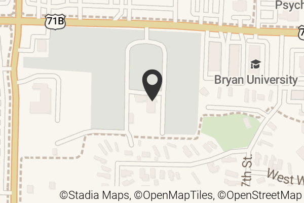 Map with location marker