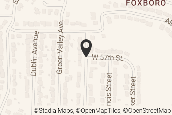 Map with location marker