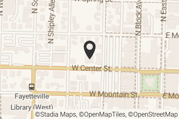 Map with location marker