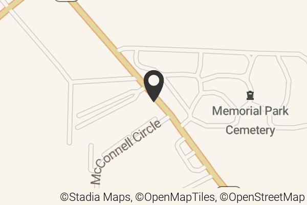 Map with location marker