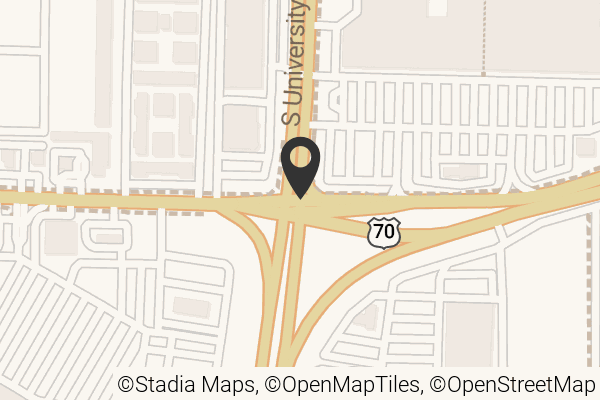 Map with location marker