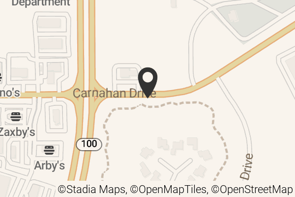 Map with location marker