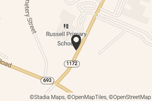 Map with location marker