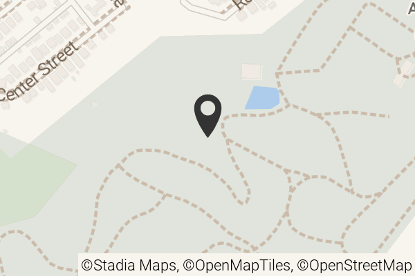 Map with location marker