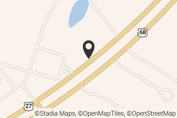 Map with location marker