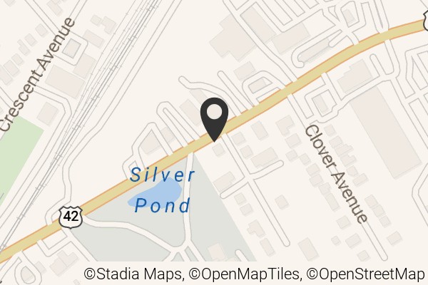 Map with location marker