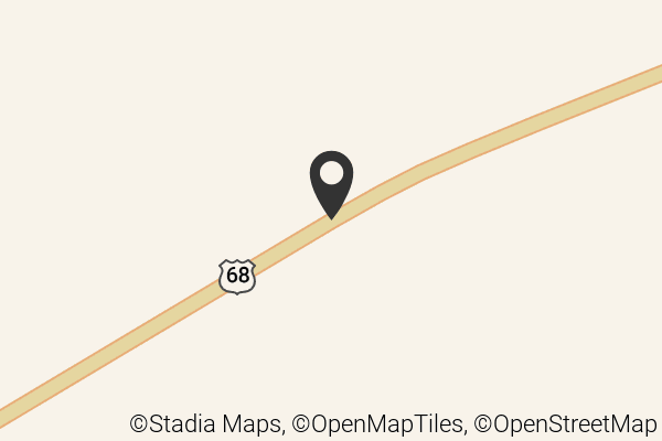 Map with location marker