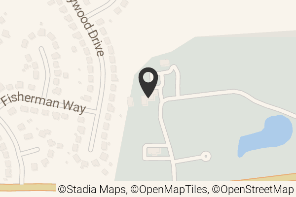 Map with location marker