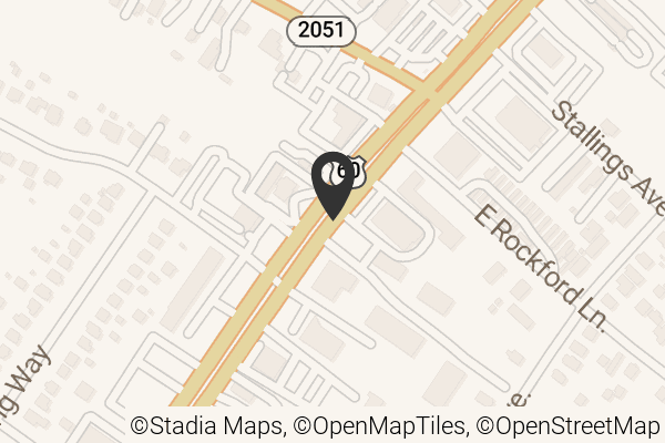 Map with location marker