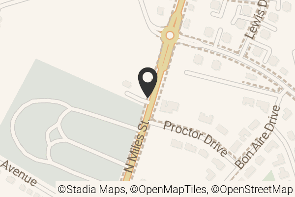 Map with location marker