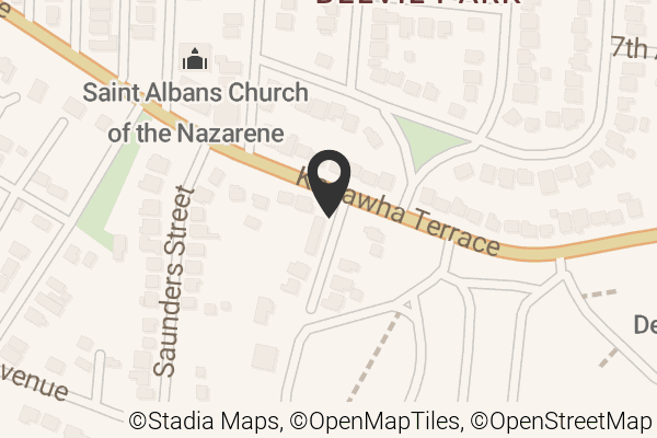 Map with location marker